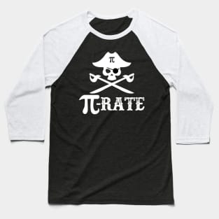 Pi-rate Pi Day Funny Gift for Pi Lovers Baseball T-Shirt